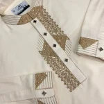 Premium AC Cotton Sequence Embroidery Panjabi ( Code: 101 )